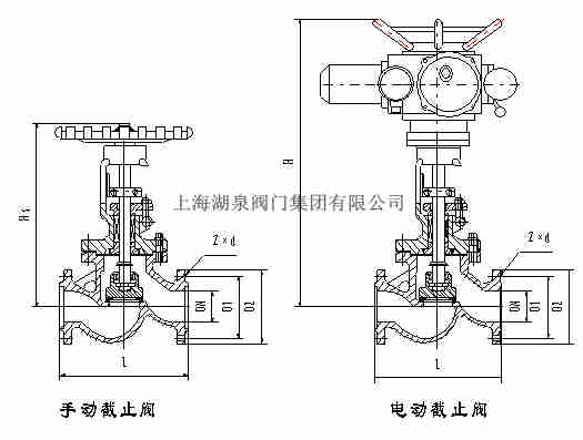 j941h-16c dn150智能調節(jié)型電動截止閥